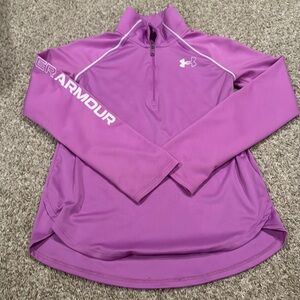 Youth under armour 1/4 zip, like new, YL
